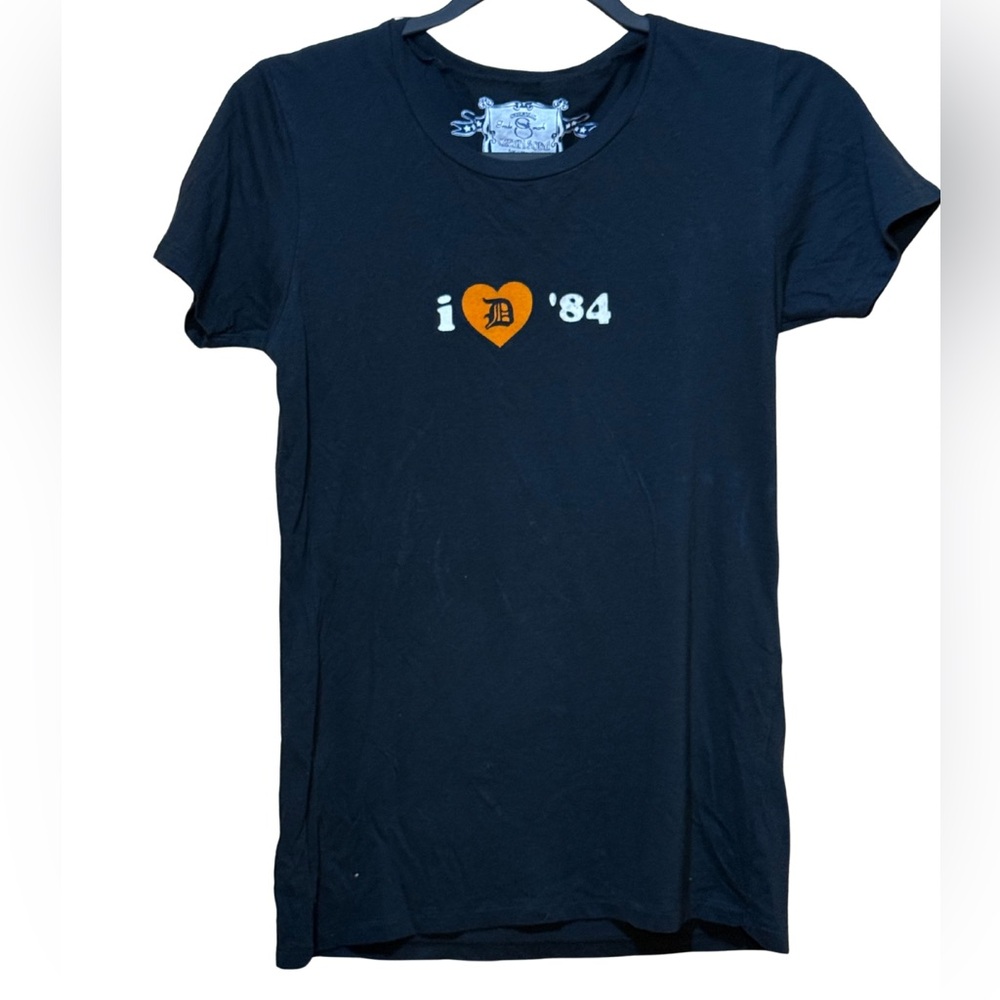 Detroit Tigers I ♥ 84 Cream Soda Tee | Size‎ L